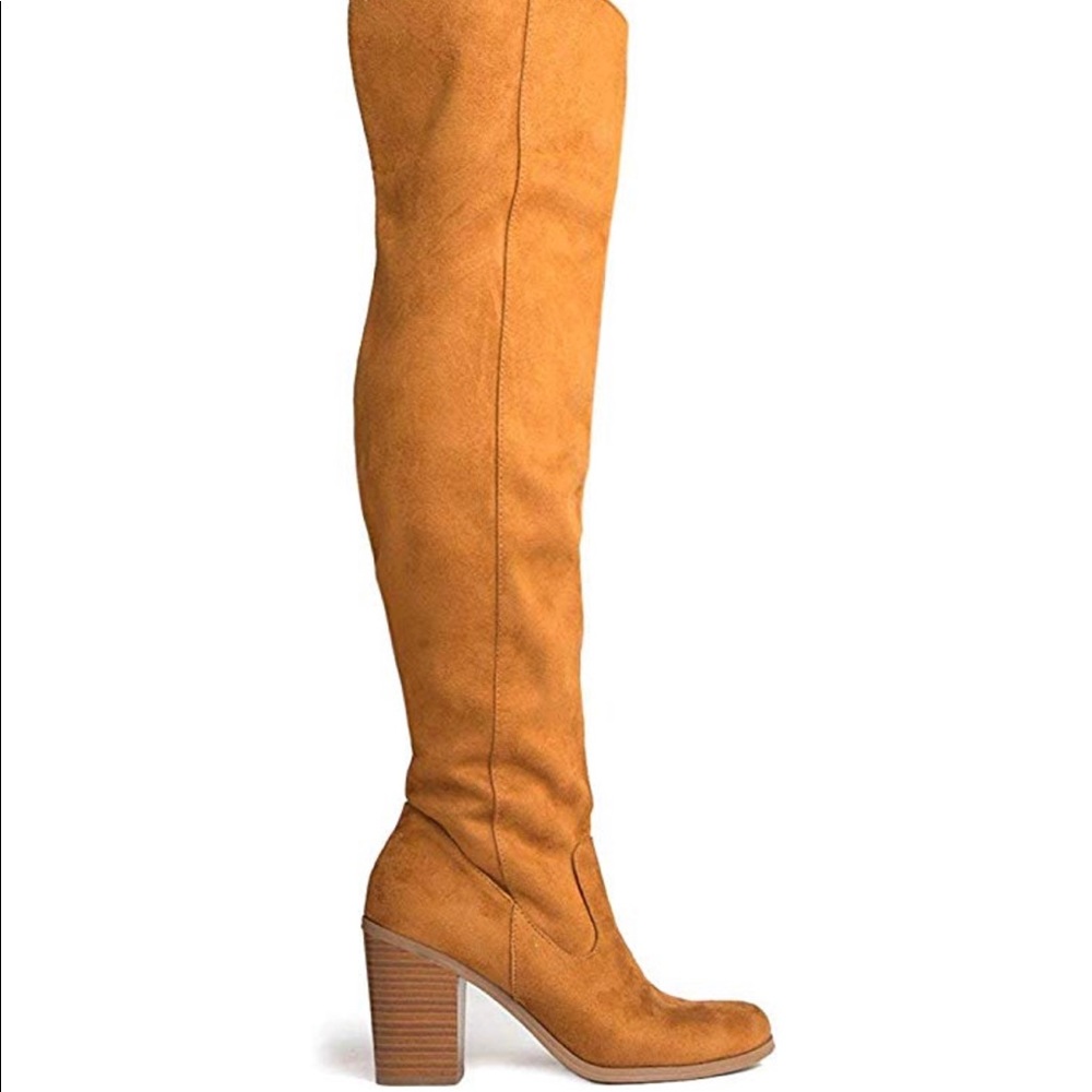 Knee High Stacked Heel Boots - NEW!